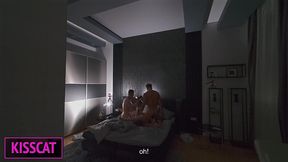 s5e3 behind-the-scenes pt 3: step mom & matthew meier heat up share bed