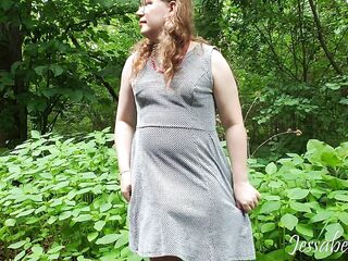 Preview: Exhibitionist trans mother I'd like to fuck Jessabelle Cox plays with herself in the great outdoors