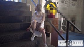 my18teens - nudity in public with carolina sun