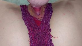 Tore My GF's Lace Panties But She Wasn't Angry Cause She Enjoyed the Best Cunni Ever