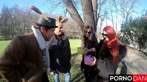 we gangbang katy rose & double vag (dv) mia trejsi on easter – porno dan