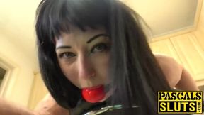 Sexy Cleo gets horny and desires a fat cock to fuck roughly