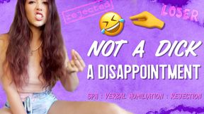 Not a Dick - A Disappointment