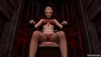 3D Giantess Fantasy: Busty Dominatrix drains your balls