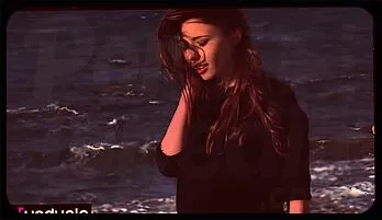 Mila Azul Shows Off Her All-Natural Curves in Uniform