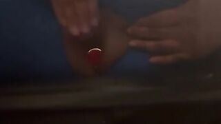 Almost Caught Making Cunt Cream Public