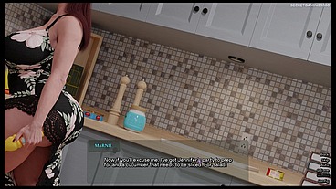 Amazing BIG BOOTY GILF Shakes Her Massive Ass - Godson (part 06) Developed By Cheesecake Studio - 3D Porn Game