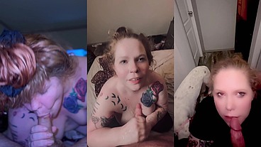 Cum begging and gagging compilation.