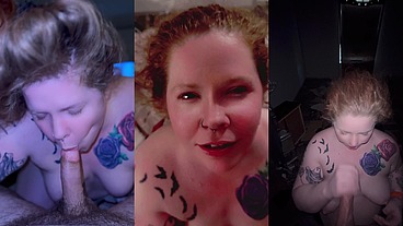 Cum begging and gagging compilation.