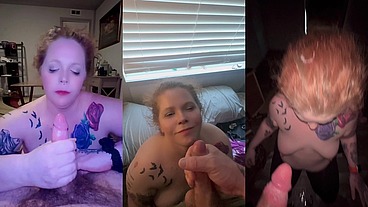 Cum begging and gagging compilation.