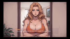 My New Girlfriend Taboo Hentai Game Ep.10 Hot Neighbor MILF Is Teasing Me with My Step Mom Workout!