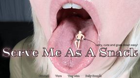 Serve Me As A Snack - HD - The Goddess Clue, Delicious Tiny Man Is My Vore Slave, Serving My Body Forever After Digestion, Beautiful Giant Woman, Belly Growling, Stomach Sounds