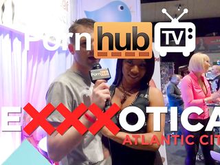 PornhubTV with Imani Rose at eXXXotica 2013