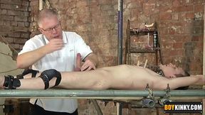 Cameron is being wanked and sucked by the master