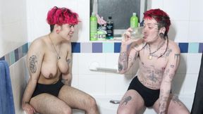 Wet T-boys: T4t Bath Piss