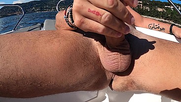 Sortie en mer, branle en pleine air pour Mathieu Ferhati