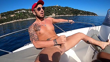 Sortie en mer, branle en pleine air pour Mathieu Ferhati