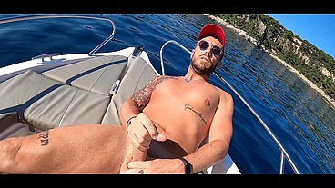 Sortie en mer, branle en pleine air pour Mathieu Ferhati