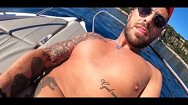 Sortie en mer, branle en pleine air pour Mathieu Ferhati