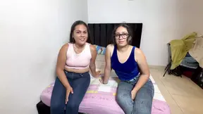 COUPLE OF STRANGERS HAVE LESBIAN SEX IN VIDEO IN EXCHANGE