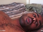Egyptian stud strokes his big dick