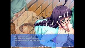 Girl Cheats On Her Boyfriend With Strangers While Stuck In A Wall.