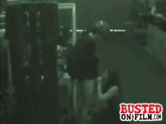 Busted Factory Blow Job