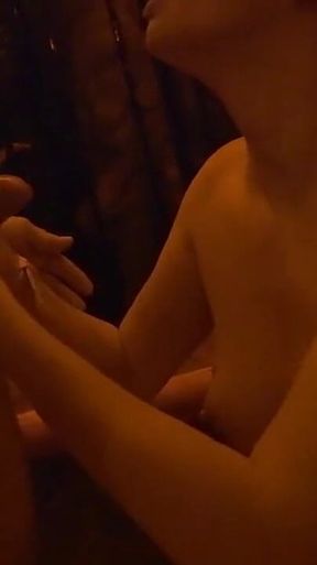 German Pornstar Babe Kira Knight Gets Gangbanged in Swinger Club P1