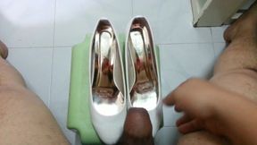 White Patent Pumps Cumming 3