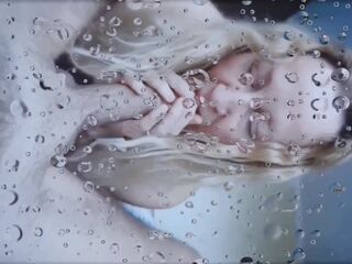 Blond Older Wife Enjoys Sex on Rainy Day