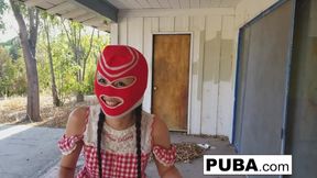 Marica Hase the house jacker gets some BBC from Chris Cock!