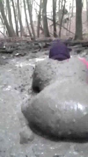 Emotional moment from &quot;in a mini dress she is playing in the mud&quot;