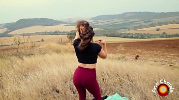 Gorgeous Latina MILF takes big cock in public doggystyle