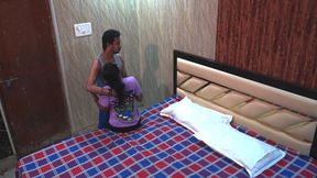 I Took My Beautiful Girlfriend to a Hotel and Fucked Her