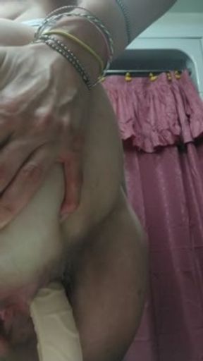 Spreading my ass, pissing, cumming. (extended)