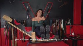 Little Fox Directly from Rio de Janeiro, to be tickled by Valentina