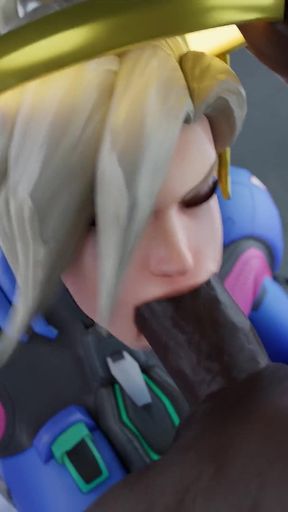 Mercy’s Romantic Dinner Gone Wrong - BBC Ruins Her Ass - 3D Overwatchanimation