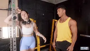 Kenzo Alvarez Tempts Mr. Deep Voice After Busty Curves Catch His Eye – 18+ GayPorn