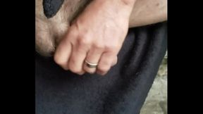 Outdoor Cock Stroking – SoloBoy 18+ Shows Off His Dick In Public