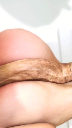 Must-see moment from "Hot shemale sex cyborg plays with a beautiful blonde in the surgery room"