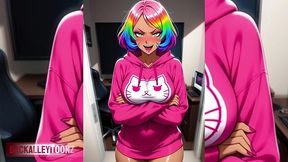 gamer girls sweet cheek job-arcade manager seeks butt job specialist