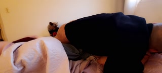 He tore her clothes and came in her pussy while she moaned