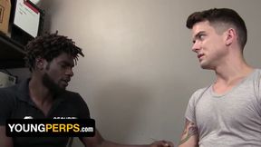 Muscular Officer Devin Trez Fucks Tattooed Baddie Dakota Payne's Tight White Asshole