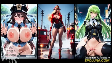 CUM for ME!! - GIRLS in UNIFORM Mix 1  ai generated