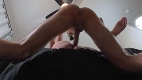 step M creampie accident . cum inside