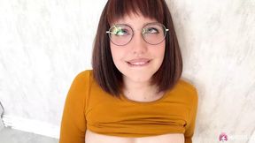 Hot Brunette Ksenia Devours Dildo & Gets Passionate AnalFuck