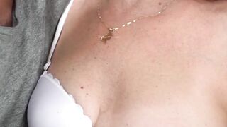 Redheaded Mature Cougar Swinging on Her Step-Son's Best Friend