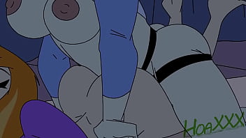 Las DC S&uacute_per H&eacute_roe Girlds Se aburrieron y Se Pusieron a Coger