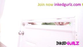 Hardcore sex with attractive miss from Inked Gurlz