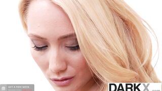 Sexy Blonde Aj Appelgate Dp'd & Facialised by 2 Huge Cocks